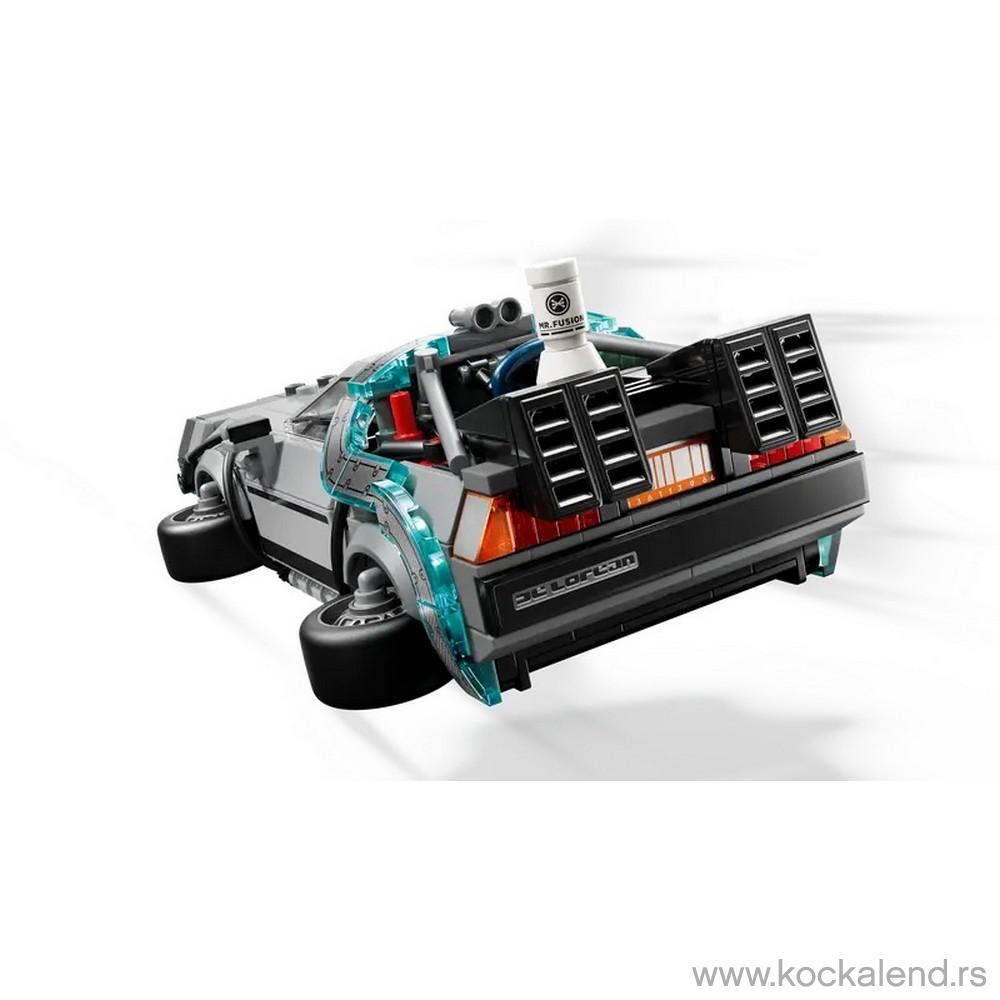 LEGO SPEED CHAMPIONS TIME MACHINE FROM BACK TO THE FUTURE 