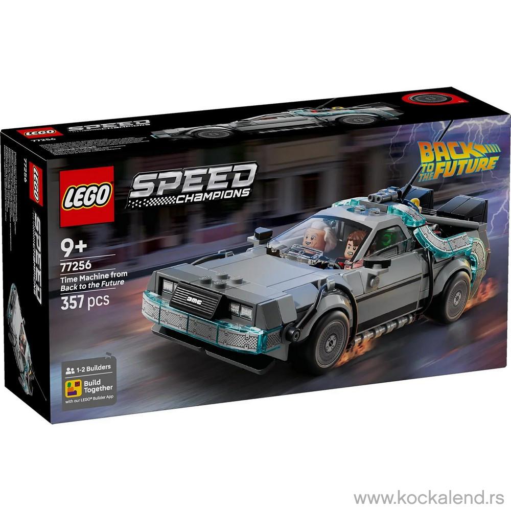 LEGO SPEED CHAMPIONS TIME MACHINE FROM BACK TO THE FUTURE 