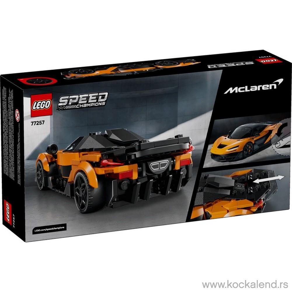 LEGO SPEED CHAMPIONS MCLAREN W1 