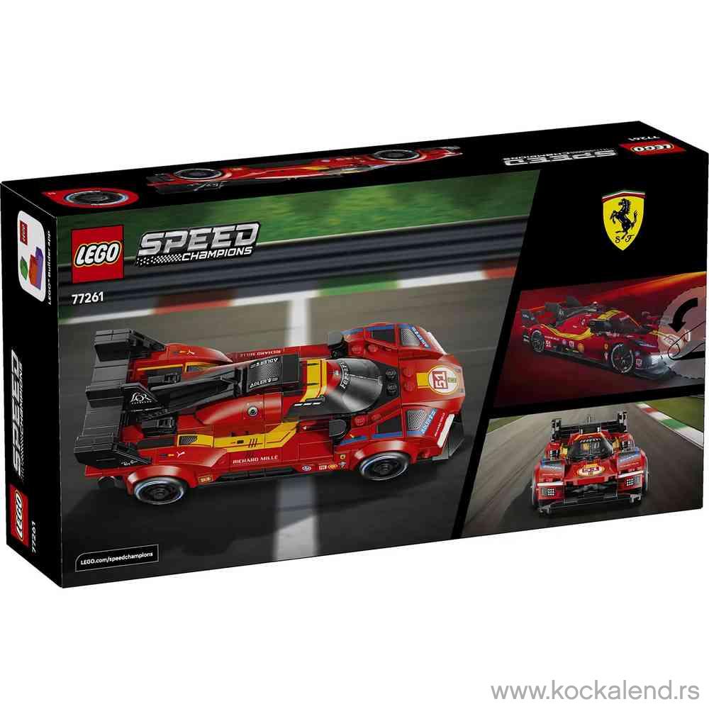LEGO SPEED CHAMPIONS FERRARI 499P 