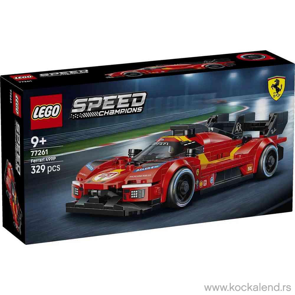 LEGO SPEED CHAMPIONS FERRARI 499P 