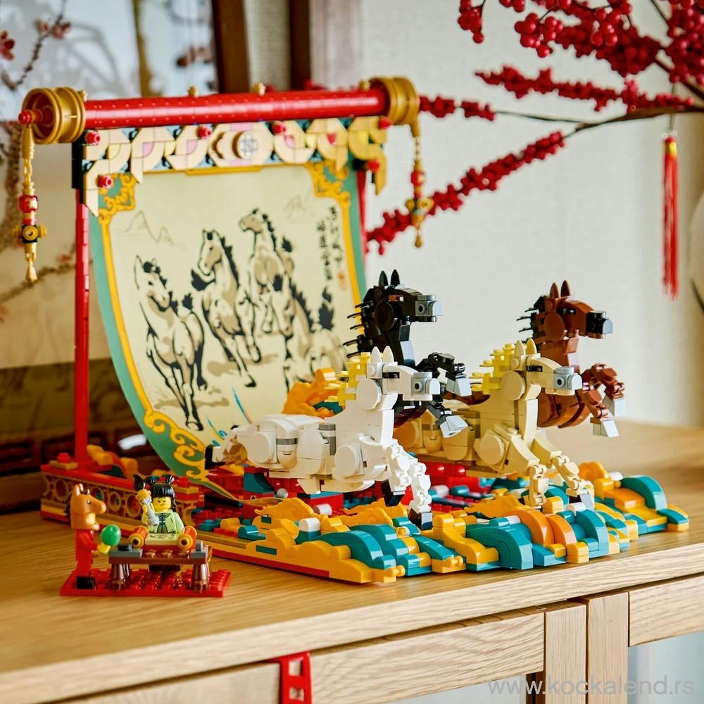 LEGO CLASSIC GALLOPING HORSES CANVAS 
