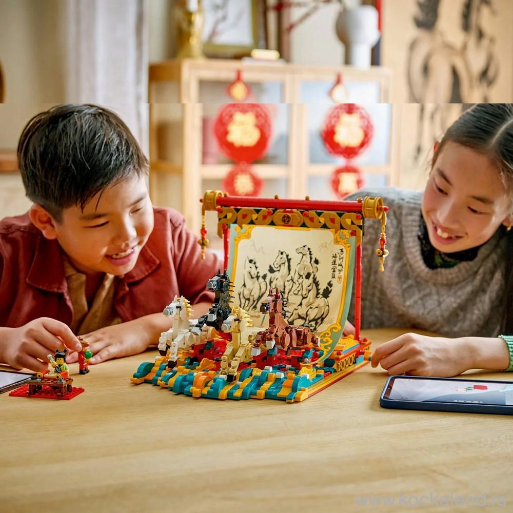 LEGO CLASSIC GALLOPING HORSES CANVAS 