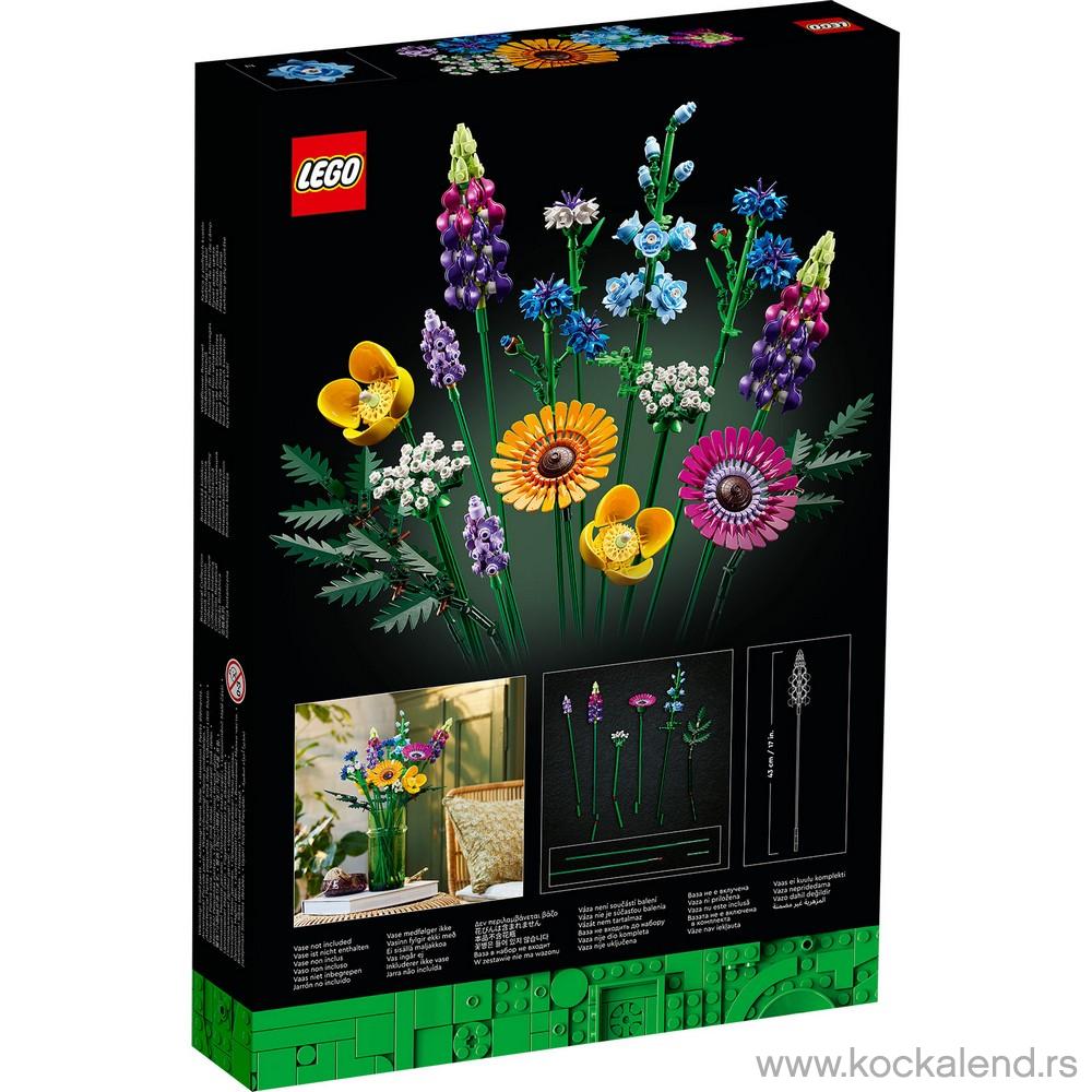 LEGO ICONS WILDFLOWER BOUQUET 