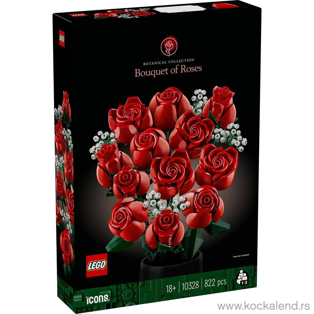 LEGO ICONS BOUQUET OF ROSES 