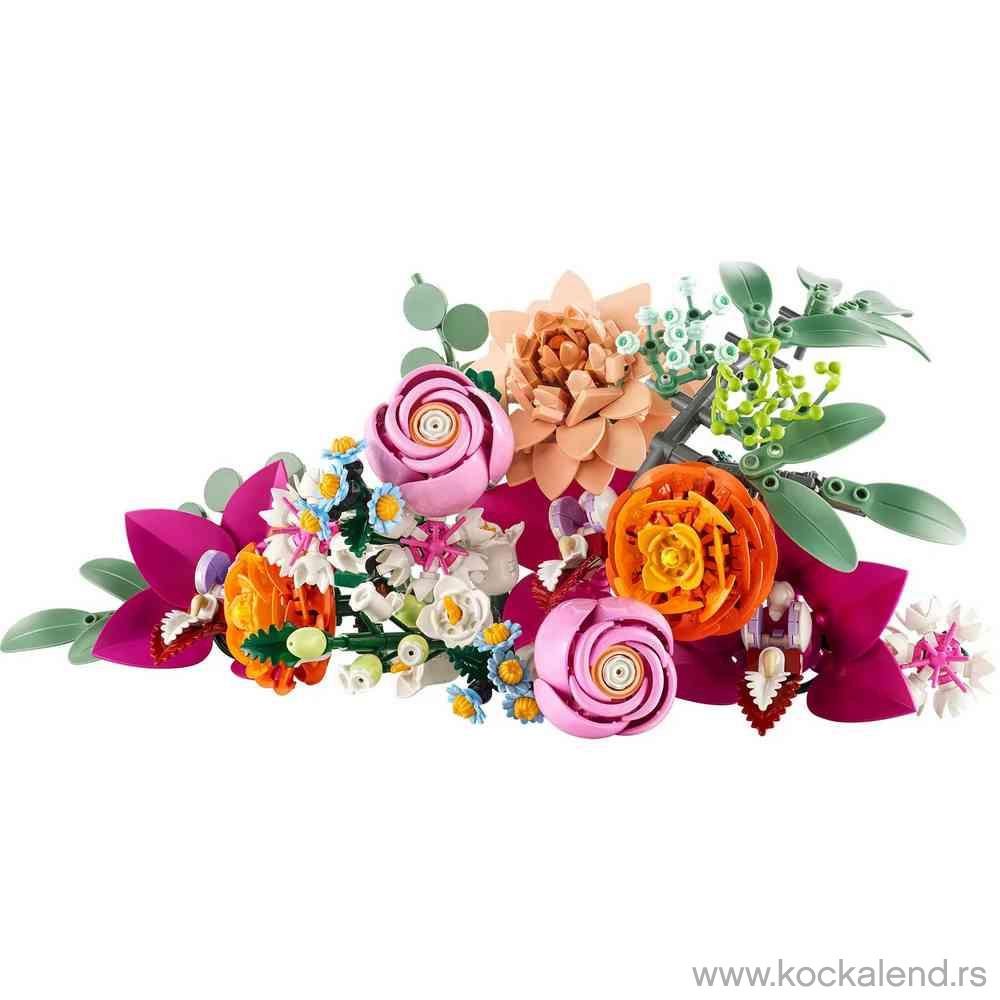 LEGO BOTANICALS PRETTY PINK FLOWER BOUQUET