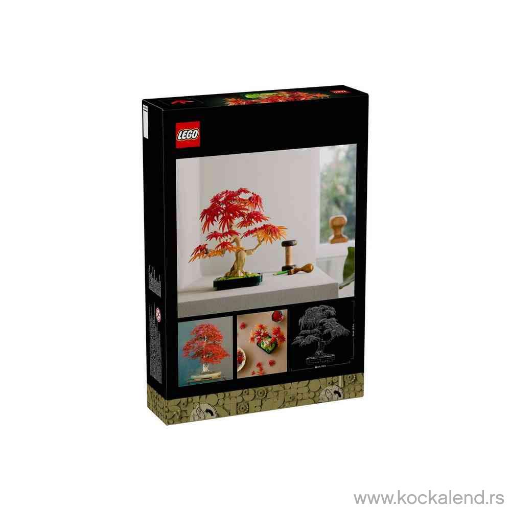 LEGO BOTANICALS JAPANESE RED MAPLE BONSAI TREE 