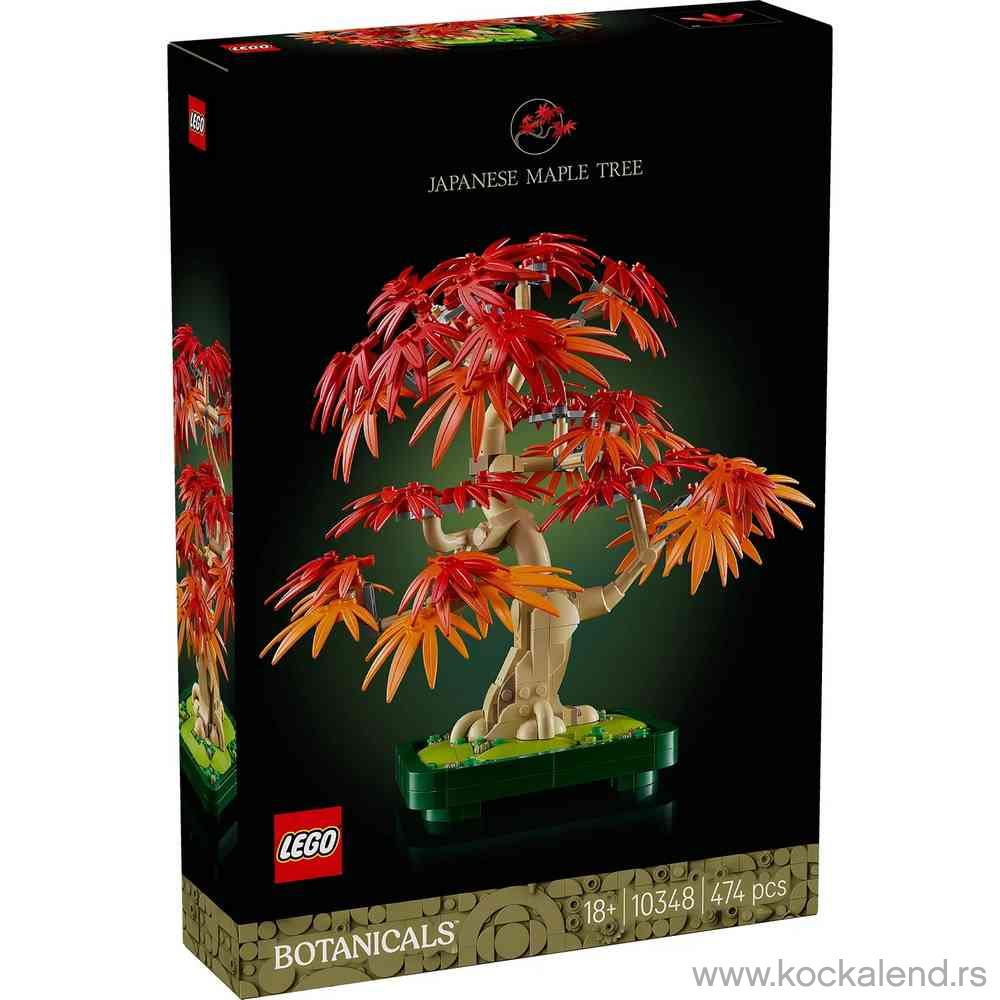 LEGO BOTANICALS JAPANESE RED MAPLE BONSAI TREE 