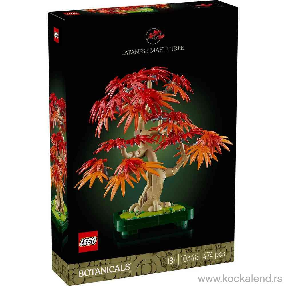 LEGO BOTANICALS JAPANESE RED MAPLE BONSAI TREE 