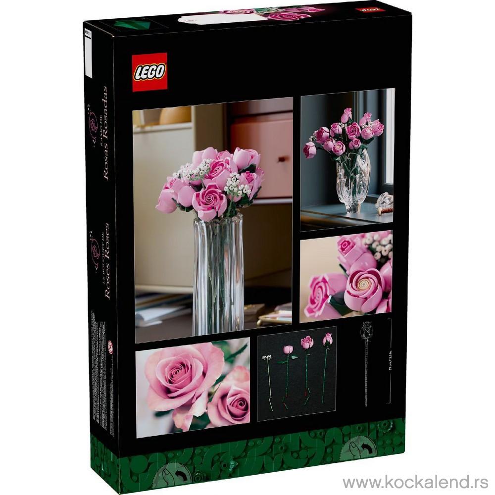 LEGO BOUQUETE  OF PINK ROSES 