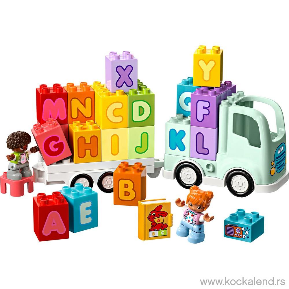 LEGO DUPLO TOWN ALPHABET TRUCK 