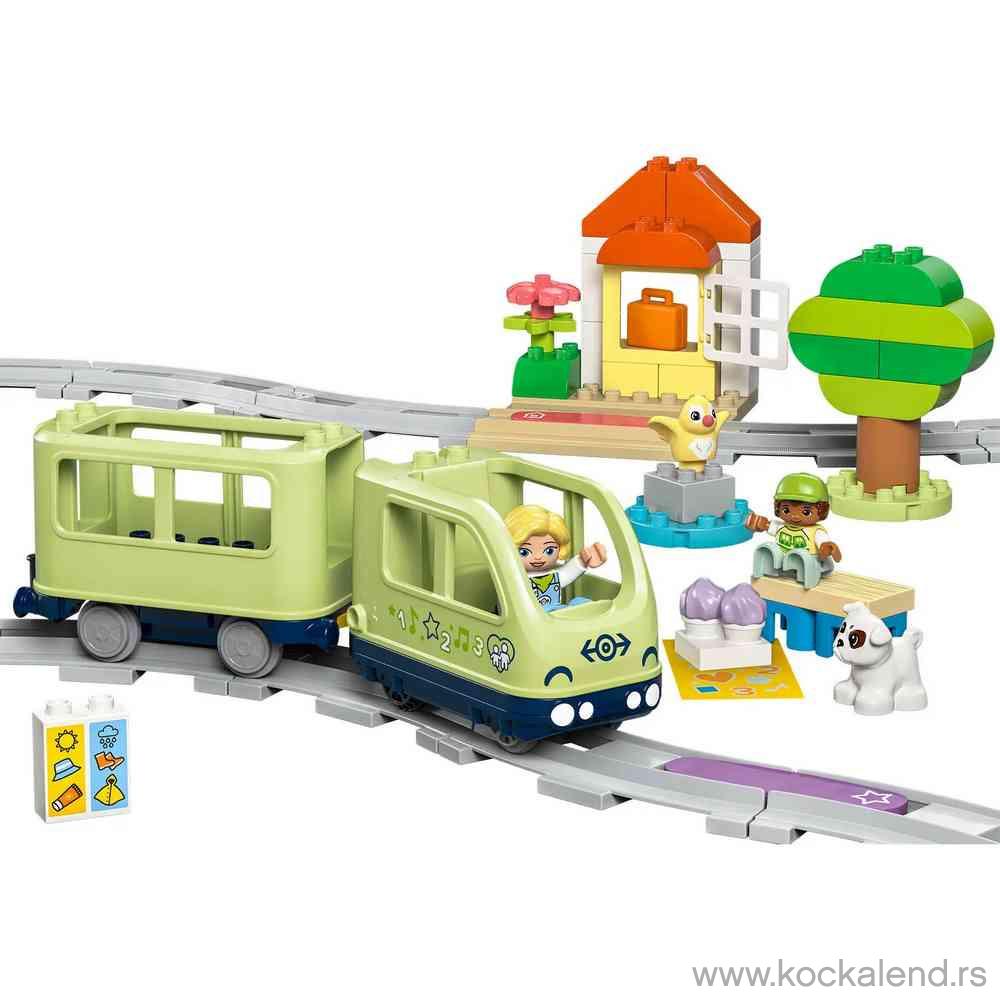 LEGO DUPLO TOWN INTERACTIVE ADVENTURE TRAIN 