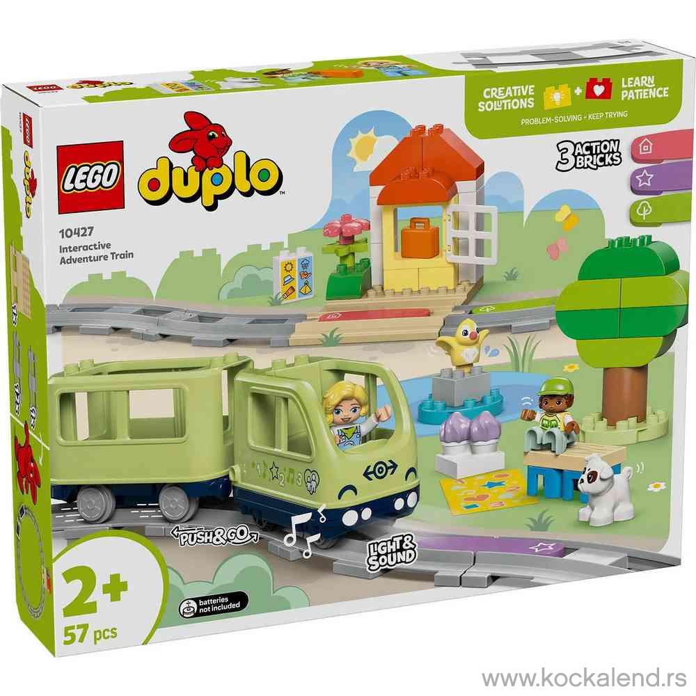 LEGO DUPLO TOWN INTERACTIVE ADVENTURE TRAIN 
