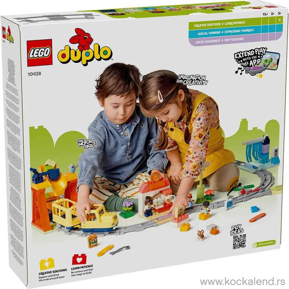 LEGO DUPLO TOWN BIG INTERACTIVE COMMUNITY TRAIN 