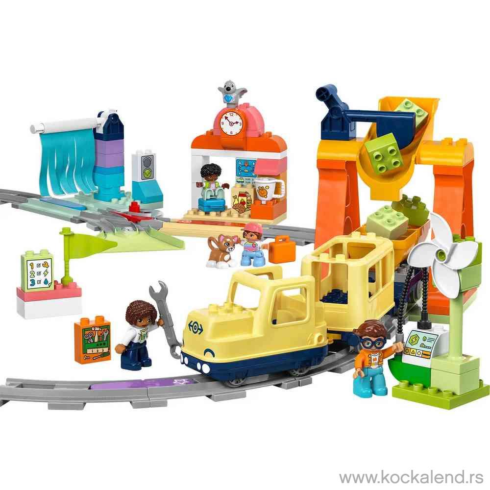LEGO DUPLO TOWN BIG INTERACTIVE COMMUNITY TRAIN 