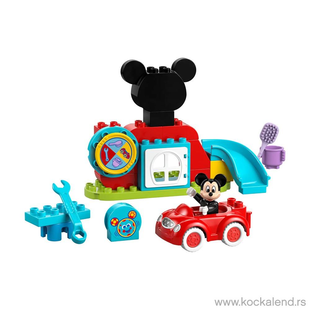 LEGO DUPLO DISNEY TM MICKEY MOUSE CLUBHOUSE AND CAR 