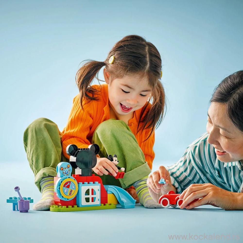 LEGO DUPLO DISNEY TM MICKEY MOUSE CLUBHOUSE AND CAR 