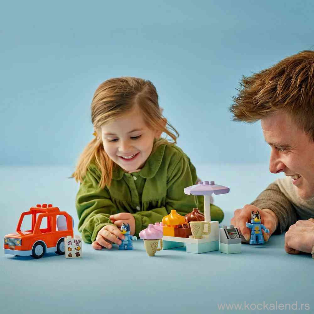 LEGO DUPLO BERRY ICE CREAM TRIP WITH BLUEY 