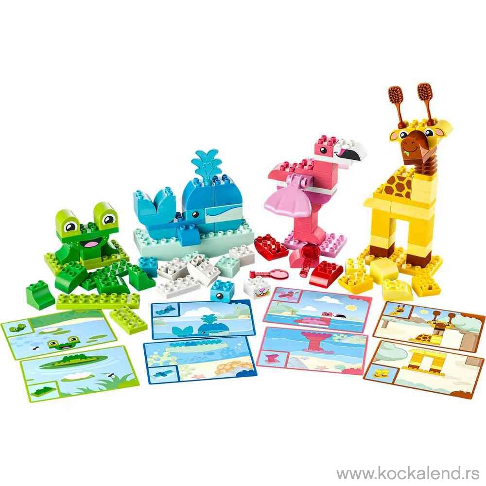 LEGO DUPLO TOWN ANIMAL BUILDING GAME 