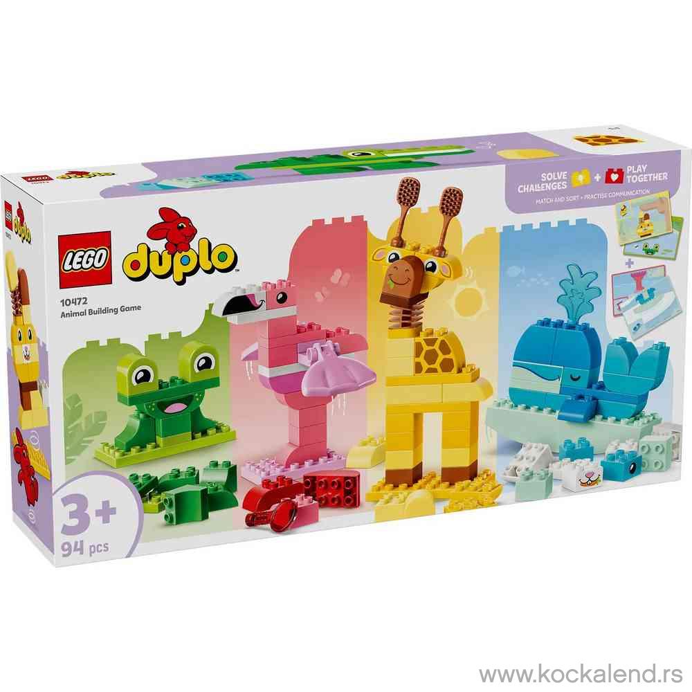 LEGO DUPLO TOWN ANIMAL BUILDING GAME 