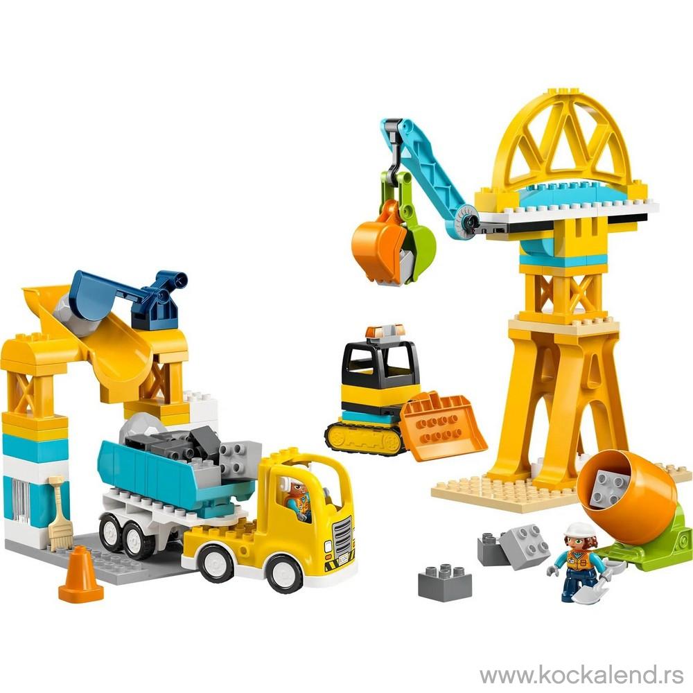 LEGO DUPLO TOWN 3 IN 1 CONSTRUCTION SITE 