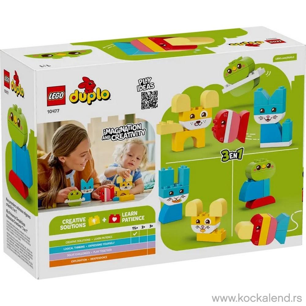 LEGO DUPLO 3 IN 1 CREATIVE CUTE PETS 