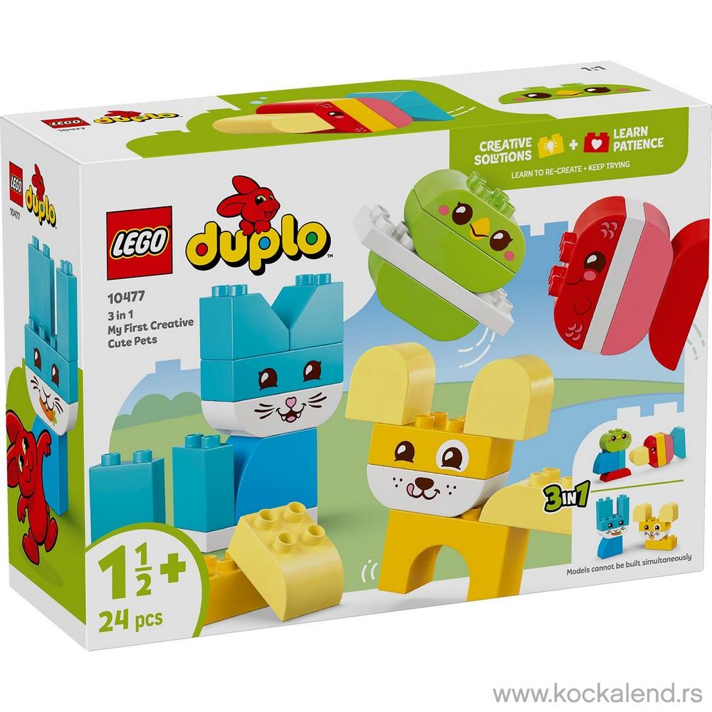 LEGO DUPLO 3 IN 1 CREATIVE CUTE PETS 