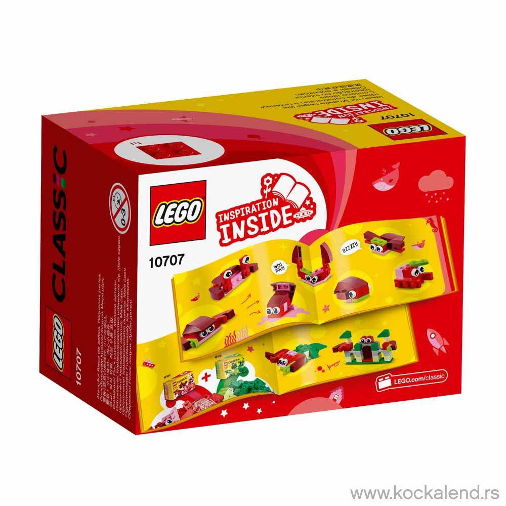 LEGO CLASSIC RED CREATIVITY BOX 