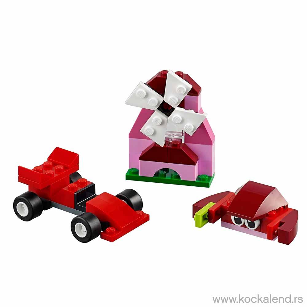 LEGO CLASSIC RED CREATIVITY BOX 