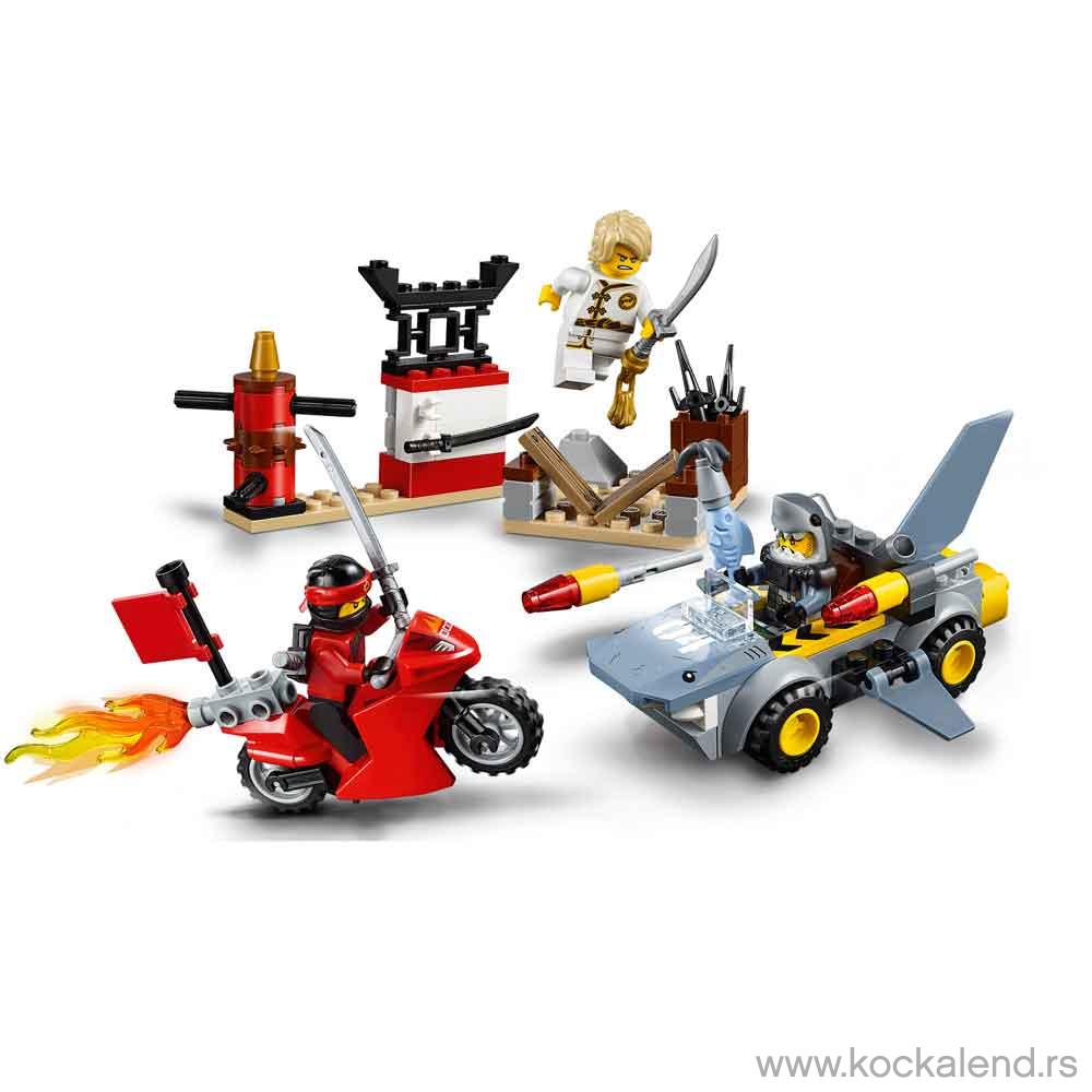 LEGO JUNIORS NINJAGO SHARK ATTACK 