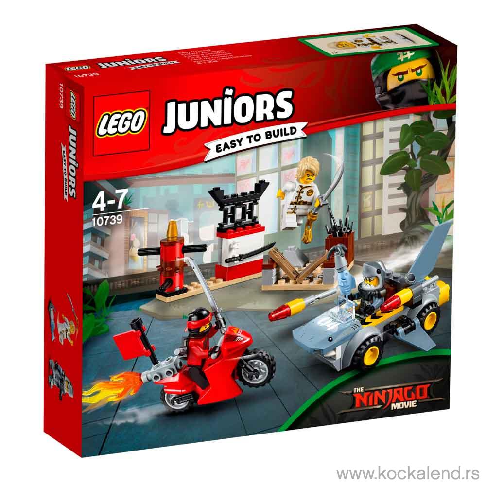 LEGO JUNIORS NINJAGO SHARK ATTACK 