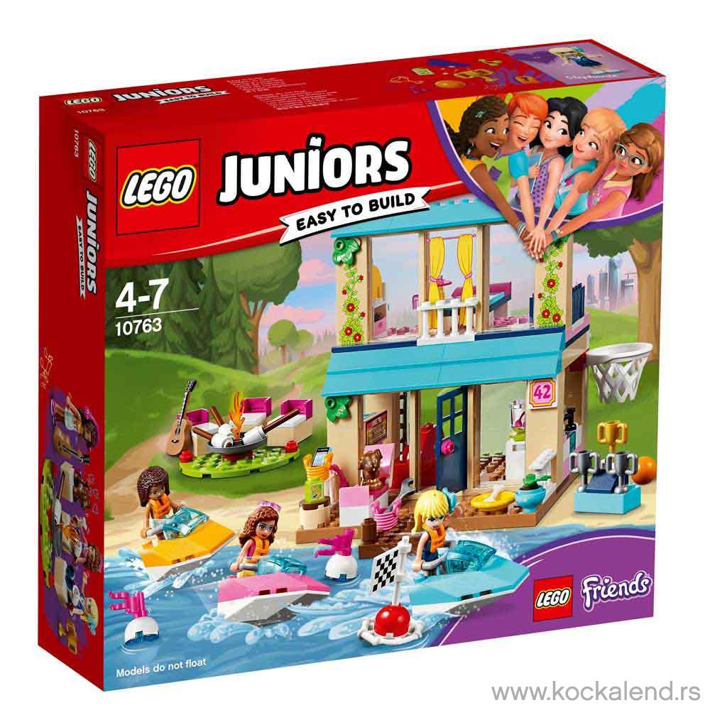 LEGO JUNIORS STEPHANIE'S LAKESIDE HOUSE 