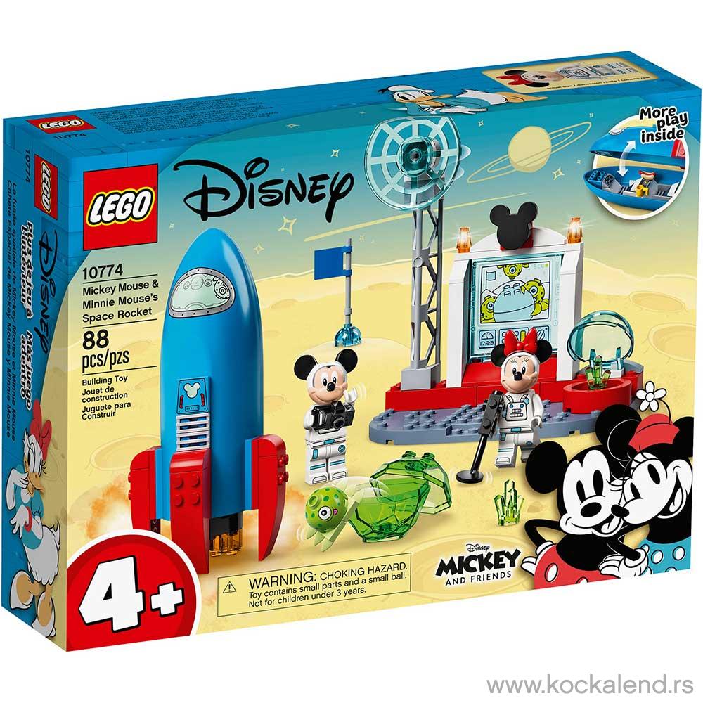 LEGO MICKEY MOUSE & MINNIE MOUSE'S SPACE ROCKET 