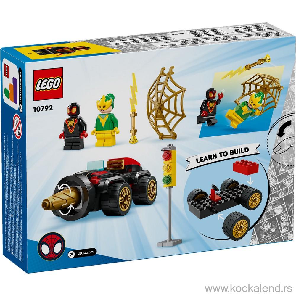 LEGO SPIDEY DRILL SPINNER VEHICLE 