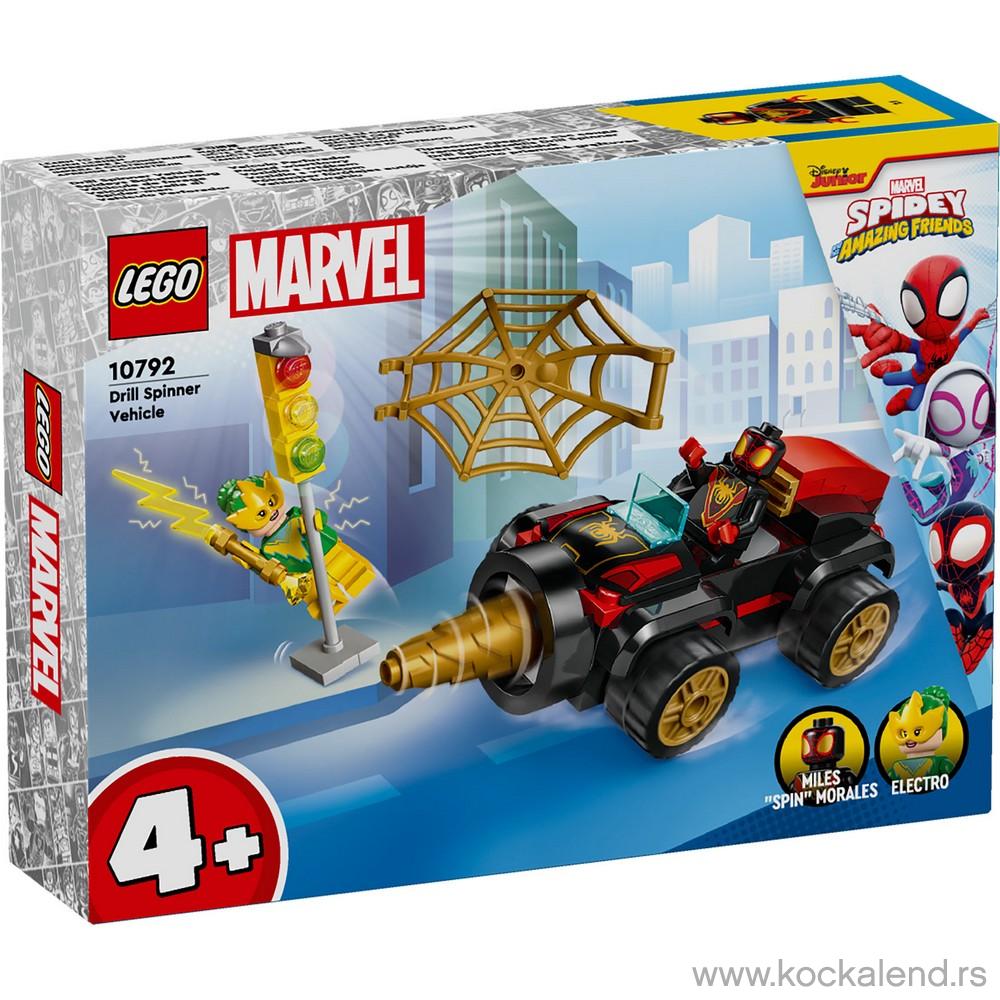 LEGO SPIDEY DRILL SPINNER VEHICLE 