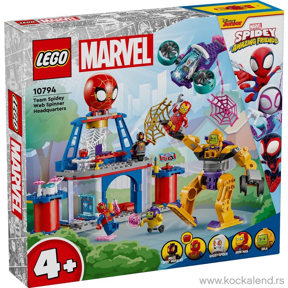 LEGO SPIDEY TEAM SPIDEY WEB SPINNER HEADQUARTERS 