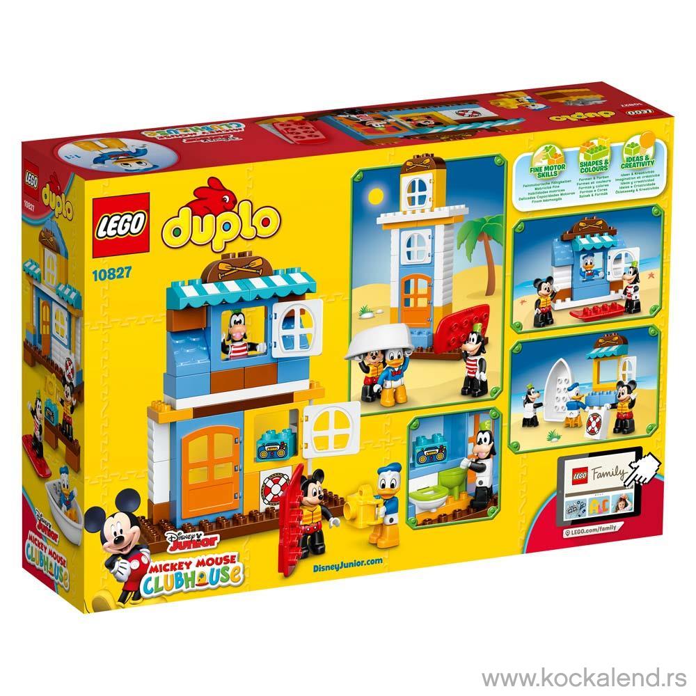 LEGO DUPLO MICKEY & FRIENDS BEACH HOUSE 