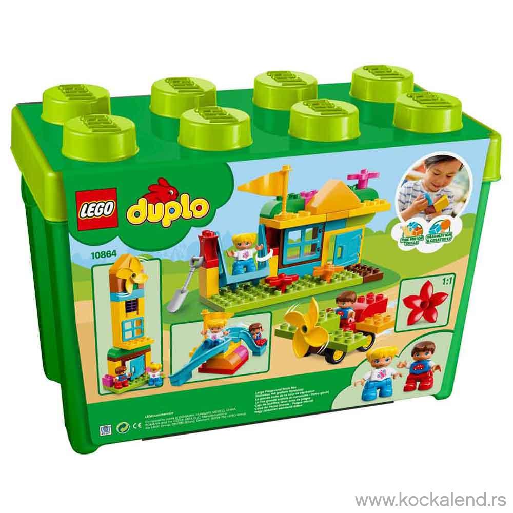 LEGO DUPLO MY FIRST LARGE PLAYGROUND BRICKS BOX 