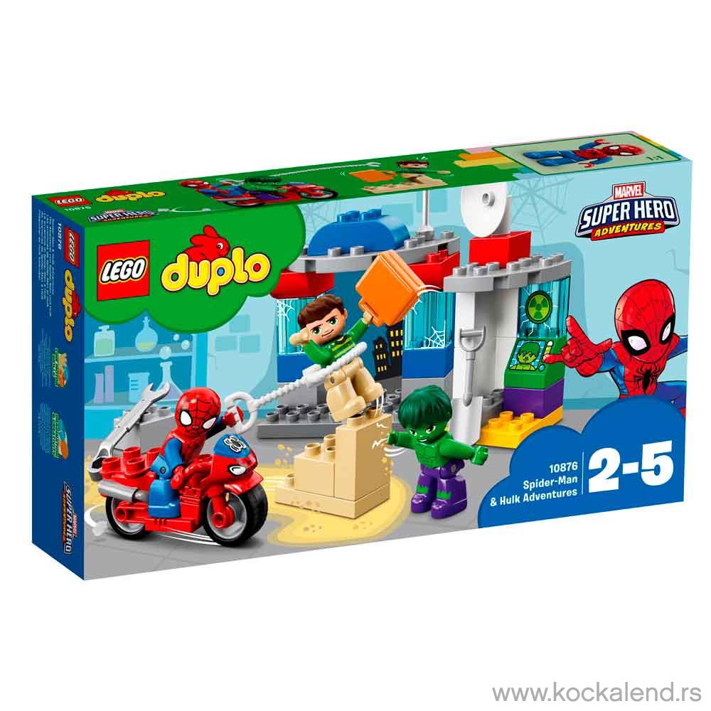 LEGO DUPLO SPIDER MAN AND HULK ADVENTURES LE10876 Kockalend internet prodavnica