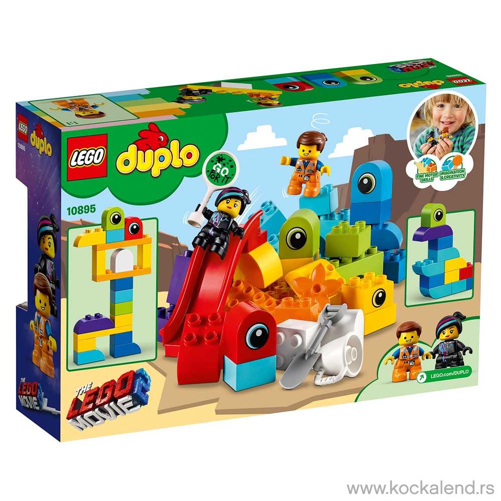 LEGO DUPLO EMMET AND LUCY S VISITORS 