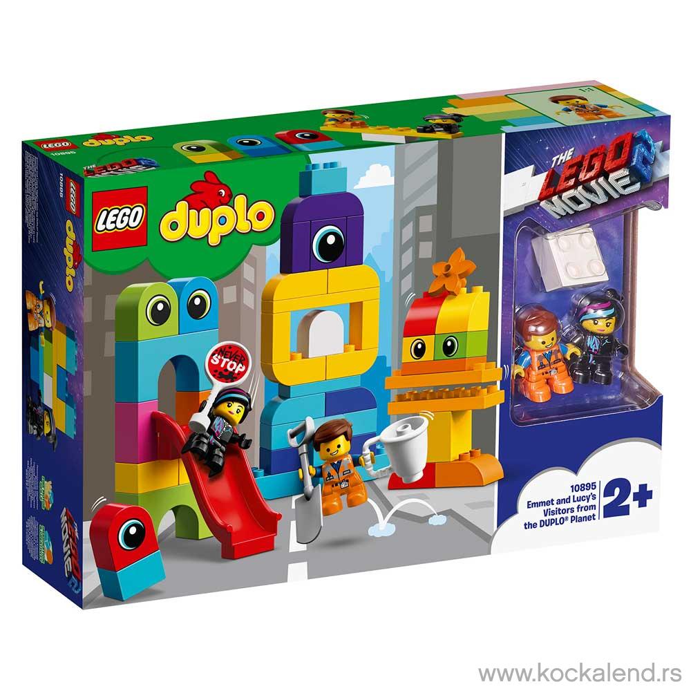 LEGO DUPLO EMMET AND LUCY S VISITORS 