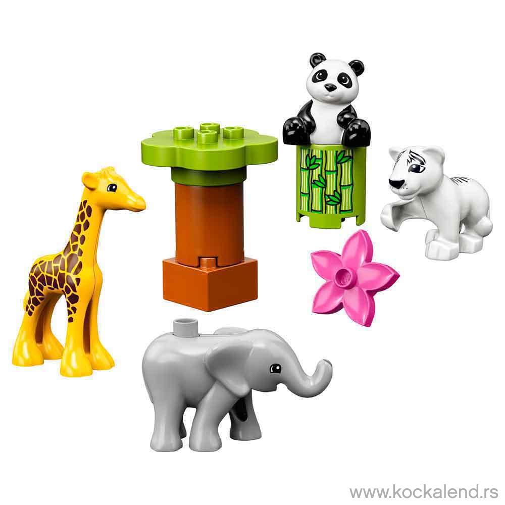 LEGO DUPLO TOWN BABY WILD ANIMALS 