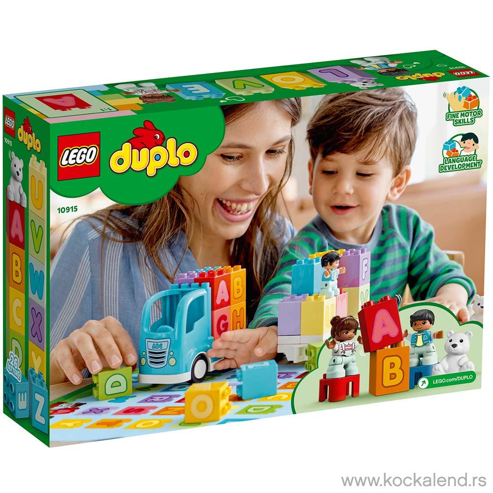 LEGO DUPLO MY FIRST ALPHABET TRUCK 