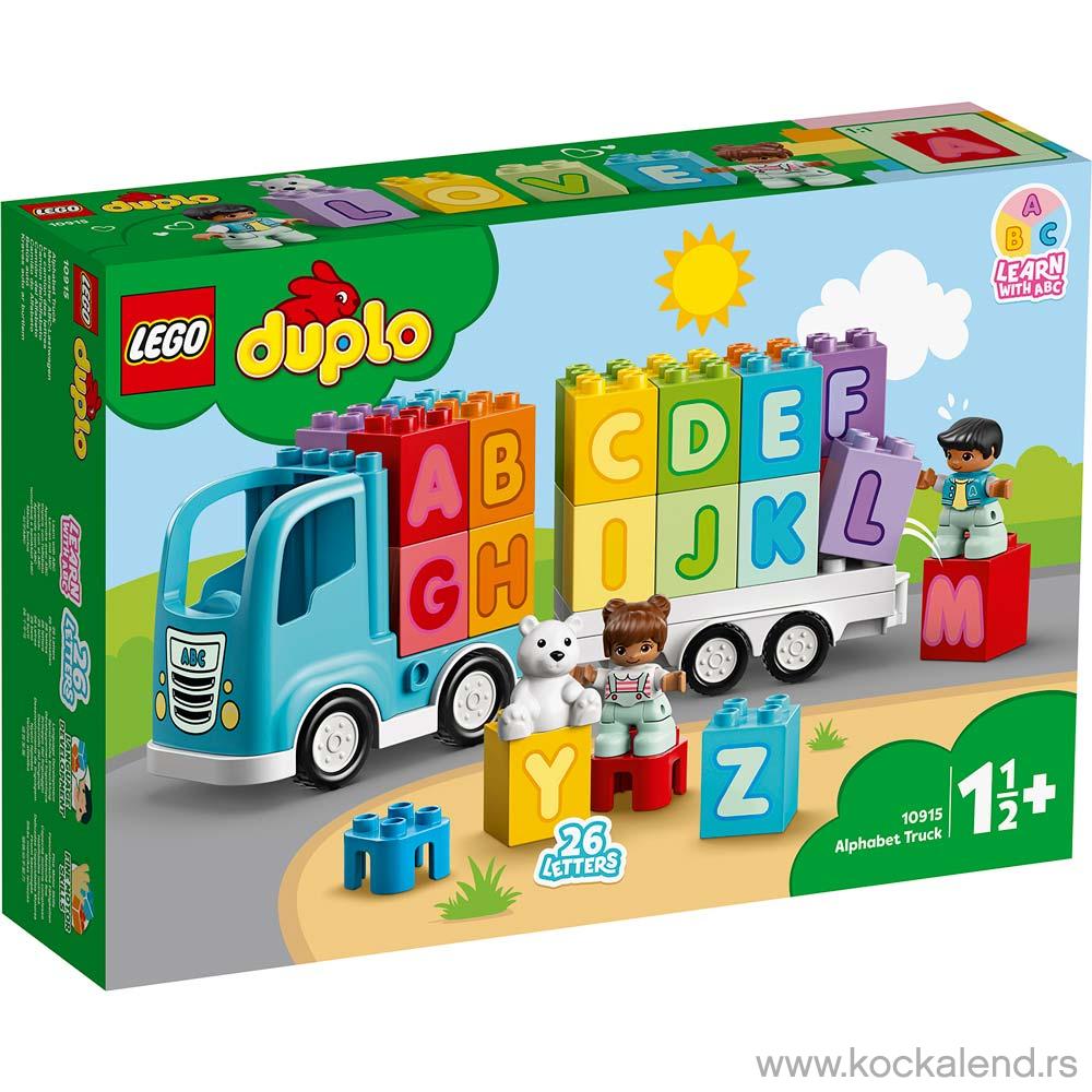 LEGO DUPLO MY FIRST ALPHABET TRUCK 