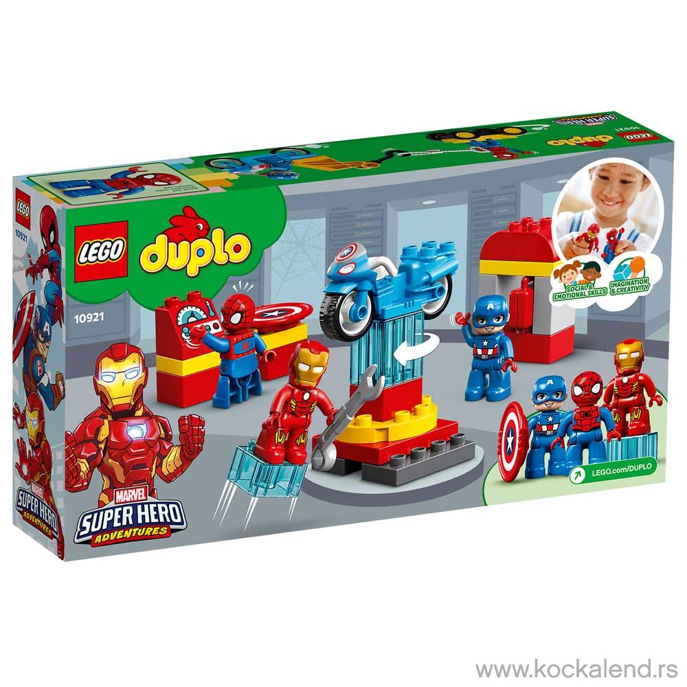 LEGO DUPLO SUPER HEROES LAB 