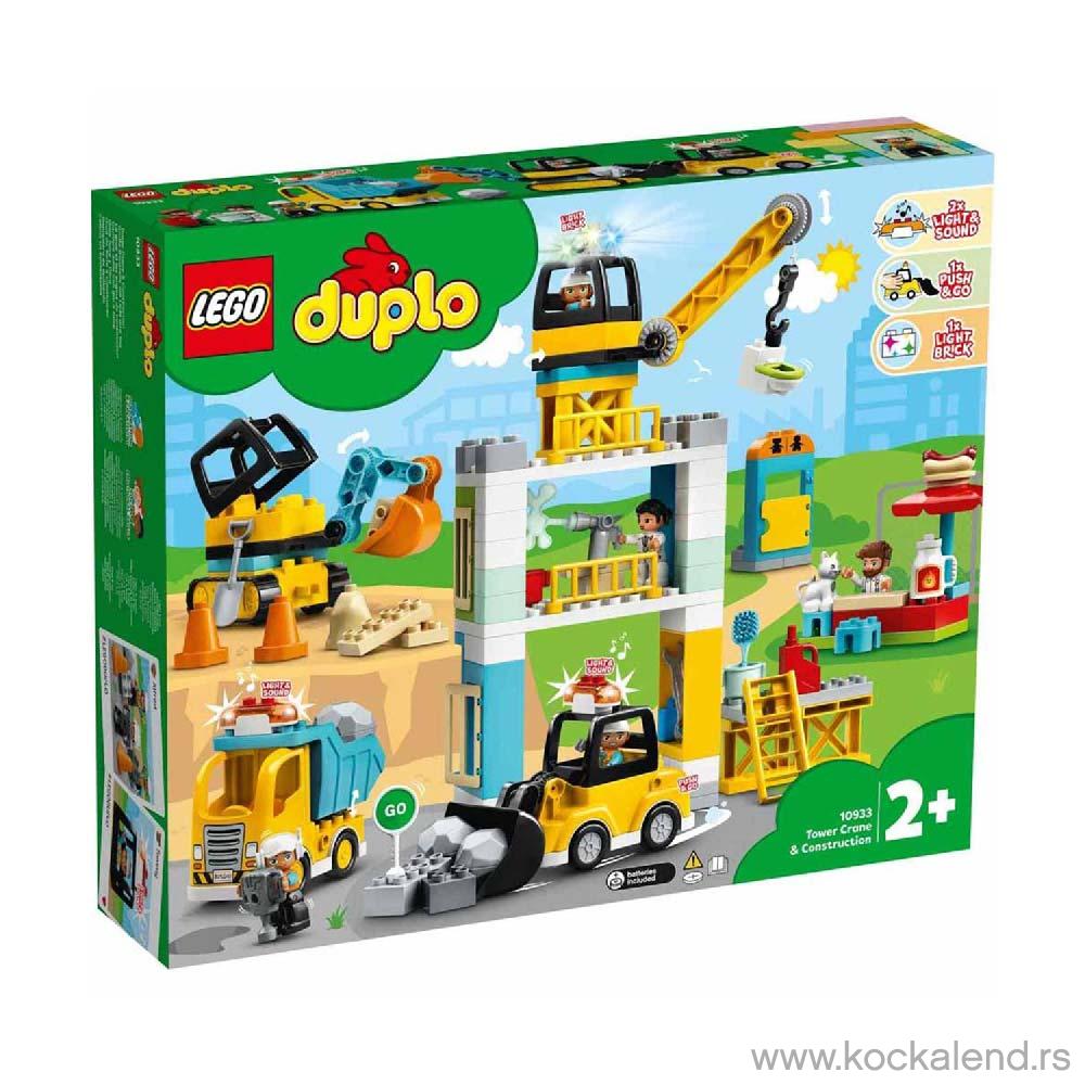 LEGO DUPLO TOWER CRANE   CONSTRUCTION 