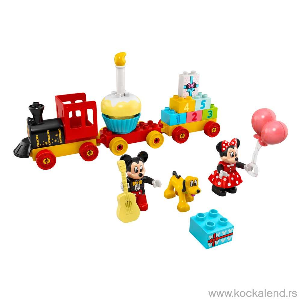 LEGO DUPLO DISNEY TM MICKEY & MINNIE BIRTHDAY TRAIN 