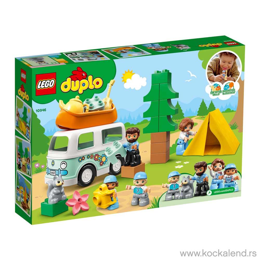 LEGO DUPLO TOWN FAMILY CAMPING VAN ADVENTURE 