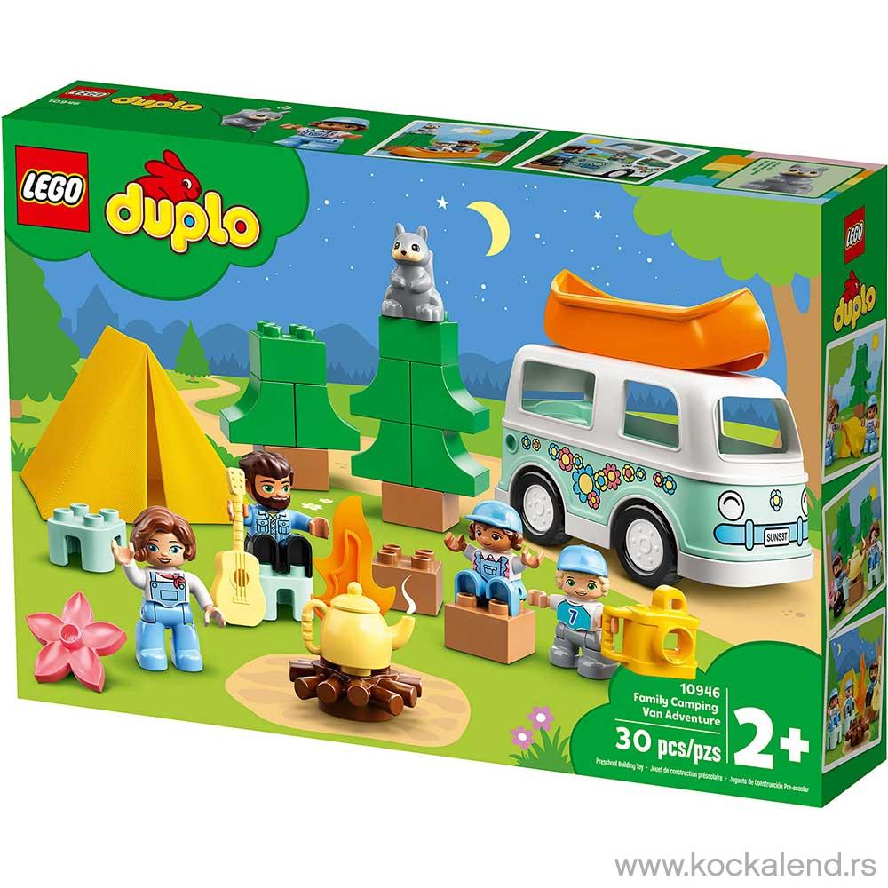 LEGO DUPLO TOWN FAMILY CAMPING VAN ADVENTURE 