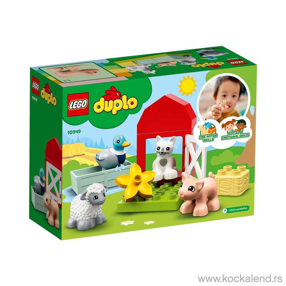 LEGO DUPLO TOWN FARM ANIMAL CARE 